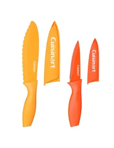 Set De Cuchillos Cuisinart De Acero Inoxidable Con Protector De Hoja - 6 Piezas 2