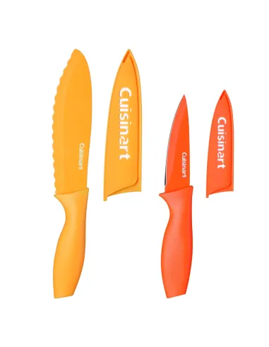Set De Cuchillos Cuisinart De Acero Inoxidable Con Protector De Hoja - 6 Piezas