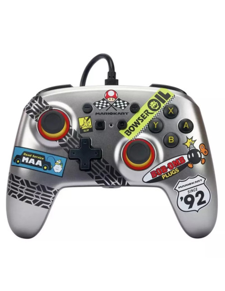 CONTROL NINTENDO SWITCH ALAMBRICA CABLE USB 3MTS MARIO KART