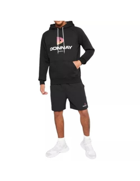 CYBORG SWEAT HOODIE   PITCH BLACK