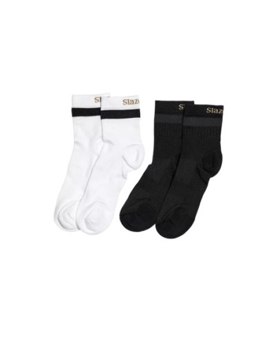 ALEJANDRA SOCKS   2 PACK   EMERSON WHITE PANTHER