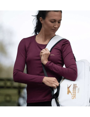 LUCIA LS TEE   HARVARD RED   M