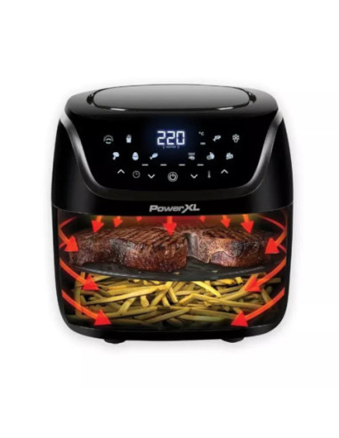 FREIDORA DE AIRE POWERXL 5.7LTS TOUCH 1500W APAGADO AUT. NEGRO