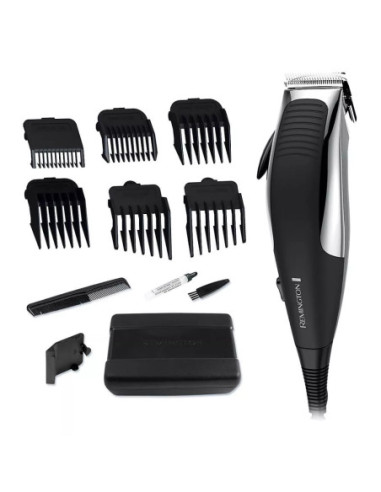 Cortadora de Cabello Remington 12 Pcs 110V Negra